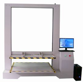 Equipo de prueba acanalado de compresión del cartón de la capacidad de 10 toneladas controlado por ordenador