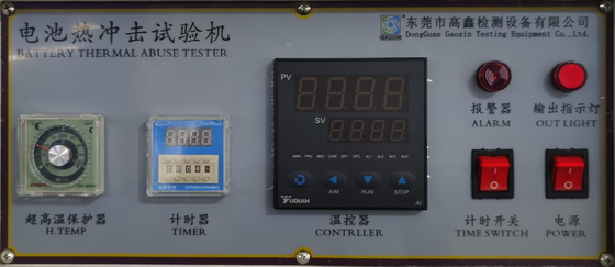 UL 1642 UN38.3 del equipo de prueba de choque termal de la batería del control de interfaz del PLC