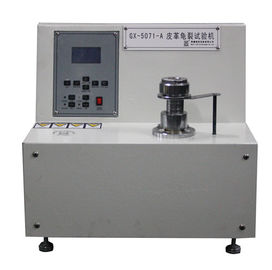 Cuero Lastometer del probador ISO3379 de la máquina de prueba de la grieta del cuero de la explosión de la bola ISO17693