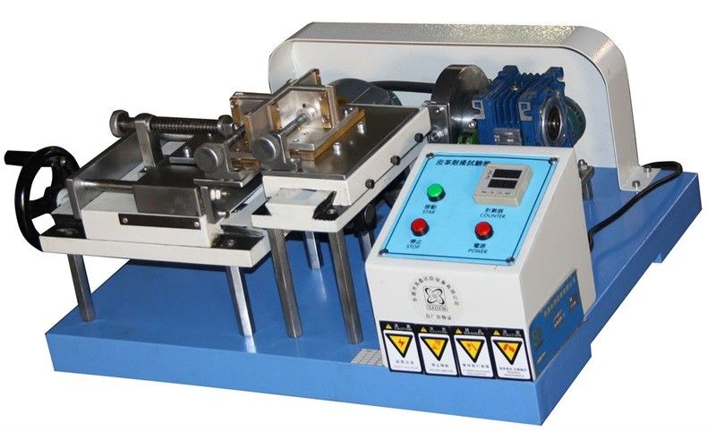 Equipo de prueba de cuero, arrugando la máquina de la prueba de Crocking de la resistencia para las telas revestidas JIS K 6328 del caucho